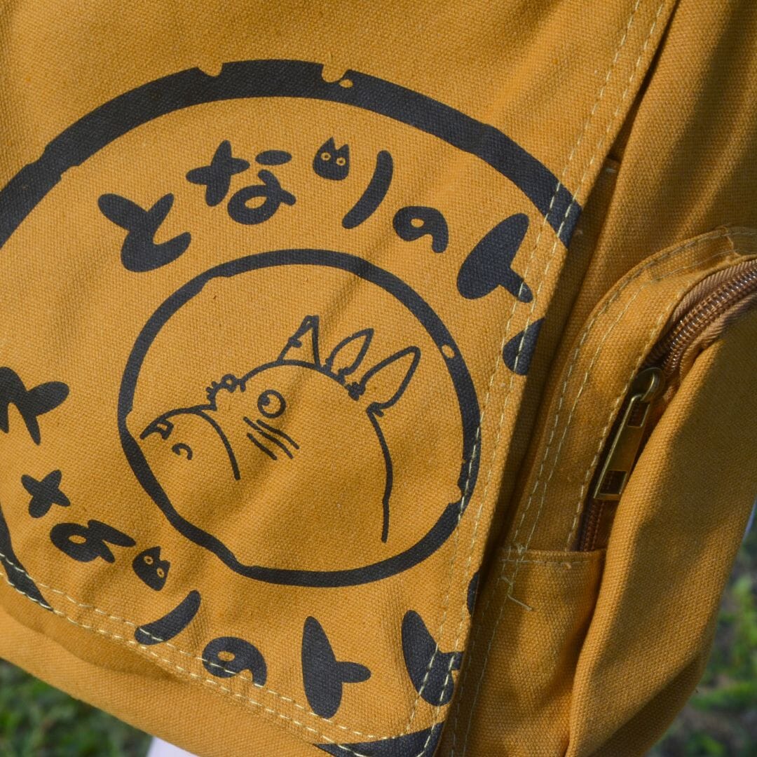 Bolsa de Ombro Meu Amigo Totoro Ghibli Kawaii Bolsas e Mochilas Escala GatoGeek 