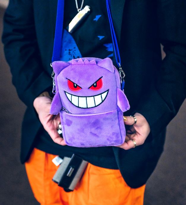 Gengar de Pelúcia 17cm Boneco de Pelúcia Roxo de Pokemon - Pelúcia