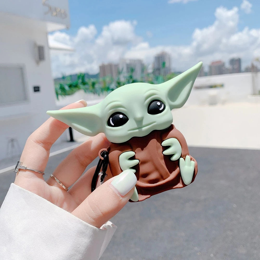Case Protetora Airpods Kawaii Baby Yoda GatoGeek