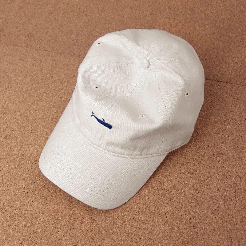 New Casual Men Embroidered Baseball Caps Korean Simple Fish Embroidery Women Hip Hop Cap Summer Breathable Adjustable Sun Hat GatoGeek 